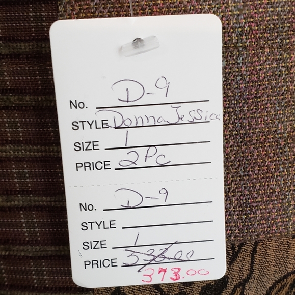 Vintage Art to Wear 80's Lagenlook Bohemian Donna Jessica Hand Printed One size - Picture 13 of 15